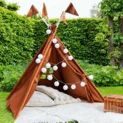 Cotton Ball Lights Lichterketten|Lichterketten-Outdoor Starter Kit lichterkette - Blanco