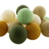 Cotton Ball Lights Lichterketten|Lichterketten-Outdoor Starter Kit lichterkette - Jungla