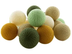 Cotton Ball Lights Lichterketten|Lichterketten-Outdoor Starter Kit lichterkette - Jungla