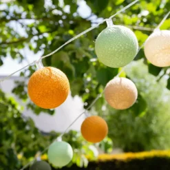 Cotton Ball Lights Lichterketten|Lichterketten-Outdoor Starter Kit lichterkette - Jungla