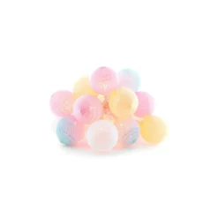 Cotton Ball Lights Lichterketten|Lichterketten^Outdoor Extension Kit lichterkette - Pastell