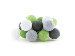 Cotton Ball Lights Lichterketten|Lichterketten-Outdoor-Lichterkette - Glamping Green