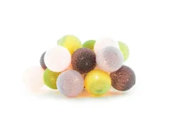 Cotton Ball Lights Lichterketten|Lichterketten-Outdoor-Lichterkette - Glamping Green