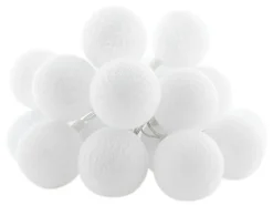 Cotton Ball Lights Lichterketten|Lichterketten-Outdoor Extension Kit lichterkette - Blanco