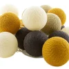 Cotton Ball Lights Lichterketten|Lichterketten-Outdoor Starter Kit lichterkette - Sol