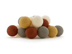 Cotton Ball Lights Lichterketten|Lichterketten-Outdoor-Lichterkette - Glamping Copper