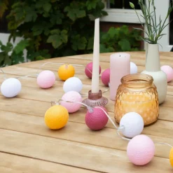 Cotton Ball Lights Lichterketten|Lichterketten-Outdoor Extension Kit lichterkette - Pasion