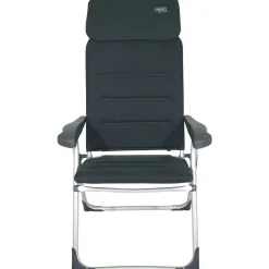 Crespo Campingstühle Mit Verstellbarer Rückenlehne|Klappstühle-AA-213 Air-Elite Compact Grey Klappstuhl