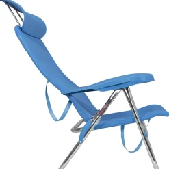 Crespo Strandstühle-AL-205 Compact Blue Strandstuhl