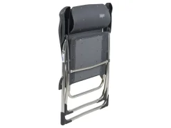 Crespo AL-215 Compact Klappstuhl - Dark Grey< Campingstühle Mit Verstellbarer Rückenlehne|Klappstühle
