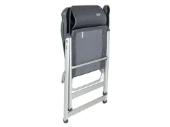 Crespo Campingstühle Mit Verstellbarer Rückenlehne|Klappstühle-AL-237 Compact Klappstuhl - Dark Grey