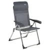 Crespo AL-213 Compact Klappstuhl - Dark Grey< Campingstühle Mit Verstellbarer Rückenlehne|Klappstühle