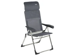 Crespo AL-213 Compact Klappstuhl - Dark Grey< Campingstühle Mit Verstellbarer Rückenlehne|Klappstühle