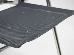 Crespo AL-213 Compact Klappstuhl - Dark Grey< Campingstühle Mit Verstellbarer Rückenlehne|Klappstühle