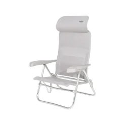 Crespo Strandstühle^AL-205 Compact Light Grey Strandstuhl