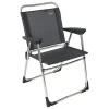 Crespo Klappstühle-AL-219 Dark Grey Klappstuhl