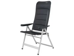 Crespo Campingstühle Mit Verstellbarer Rückenlehne|Klappstühle-AL-240 Deluxe Klappstuhl - Grey