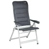 Crespo AL-237 Deluxe Klappstuhl - Dark Grey< Klappstühle|Campingstühle Mit Verstellbarer Rückenlehne