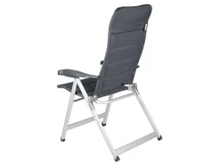 Crespo AL-237 Deluxe Klappstuhl - Dark Grey< Klappstühle|Campingstühle Mit Verstellbarer Rückenlehne
