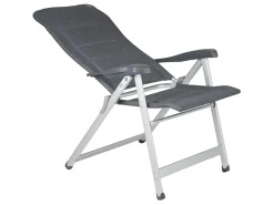 Crespo AL-237 Deluxe Klappstuhl - Dark Grey< Klappstühle|Campingstühle Mit Verstellbarer Rückenlehne