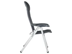 Crespo AL-237 Deluxe Klappstuhl - Dark Grey< Klappstühle|Campingstühle Mit Verstellbarer Rückenlehne