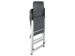 Crespo AL-237 Deluxe Klappstuhl - Dark Grey< Klappstühle|Campingstühle Mit Verstellbarer Rückenlehne