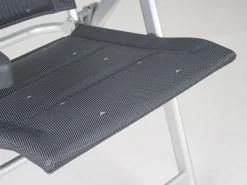 Crespo AL-237 Deluxe Klappstuhl - Dark Grey< Klappstühle|Campingstühle Mit Verstellbarer Rückenlehne