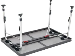 Crespo Höhenverstellbare Campingtische-AL-246 Tisch - 101 x 65 cm