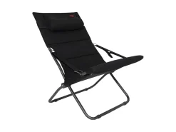 Crespo Relaxstühle-AP-263 Air-Deluxe Black Klappstuhl