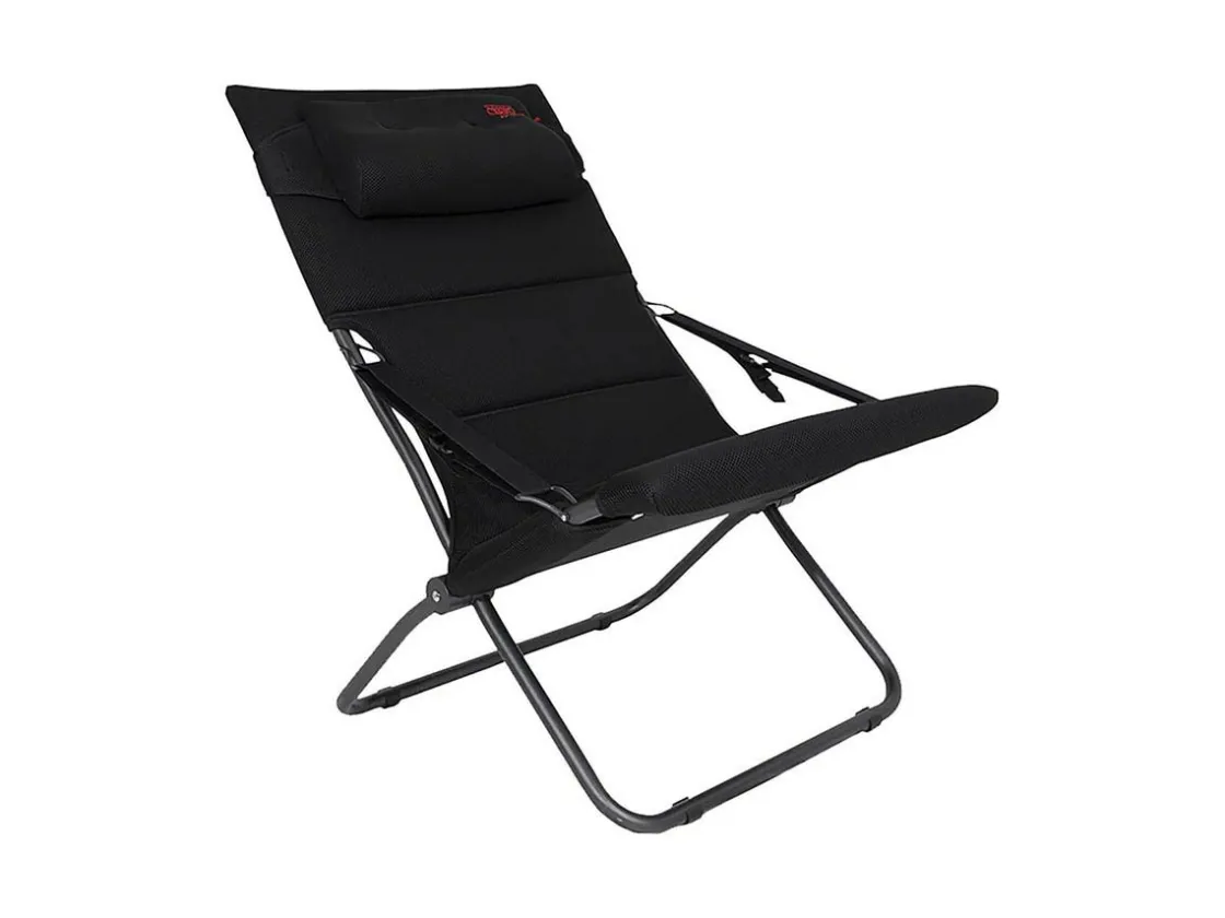 Crespo Relaxstühle-AP-263 Air-Deluxe Black Klappstuhl