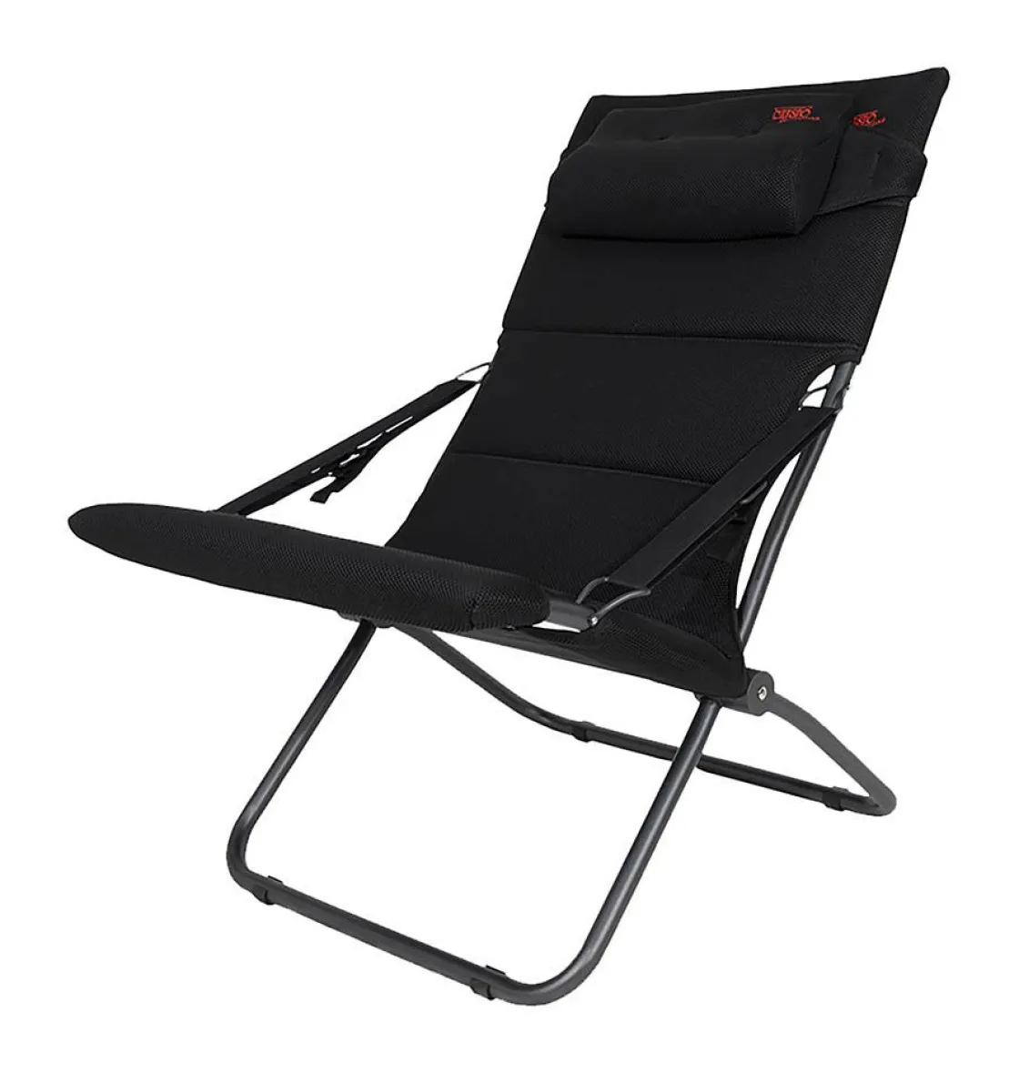 Crespo Relaxstühle-AP-263 Air-Deluxe Black Klappstuhl
