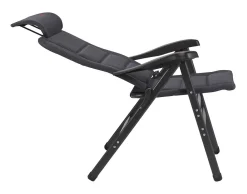 Crespo AP-238 Air-Deluxe Compact Grey Klappstuhl< Campingstühle Mit Verstellbarer Rückenlehne|Klappstühle