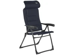 Crespo Campingstühle Mit Verstellbarer Rückenlehne|Klappstühle-AP-215 Air-Deluxe Compact Blue Klappstuhl