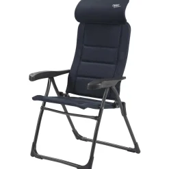 Crespo Campingstühle Mit Verstellbarer Rückenlehne|Klappstühle-AP-215 Air-Deluxe Compact Blue Klappstuhl