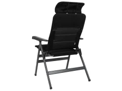 Crespo Campingstühle Mit Verstellbarer Rückenlehne|Klappstühle-AP-238 Air-Deluxe Compact Klappstuhl - Black