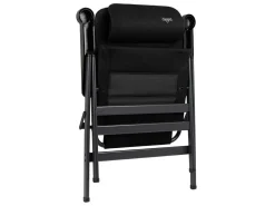 Crespo Campingstühle Mit Verstellbarer Rückenlehne|Klappstühle-AP-238 Air-Deluxe Compact Klappstuhl - Black