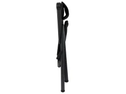 Crespo Campingstühle Mit Verstellbarer Rückenlehne|Klappstühle-AP-238 Air-Deluxe Compact Klappstuhl - Black