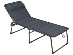 Crespo AP-364 Air-Deluxe Grey Liegestuhl< Liegestühle