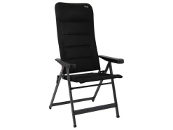 Crespo Campingstühle Mit Verstellbarer Rückenlehne|Klappstühle-AP-240 Air-Deluxe Klappstuhl - Black