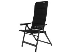 Crespo Campingstühle Mit Verstellbarer Rückenlehne|Klappstühle-AP-240 Air-Deluxe Klappstuhl - Black