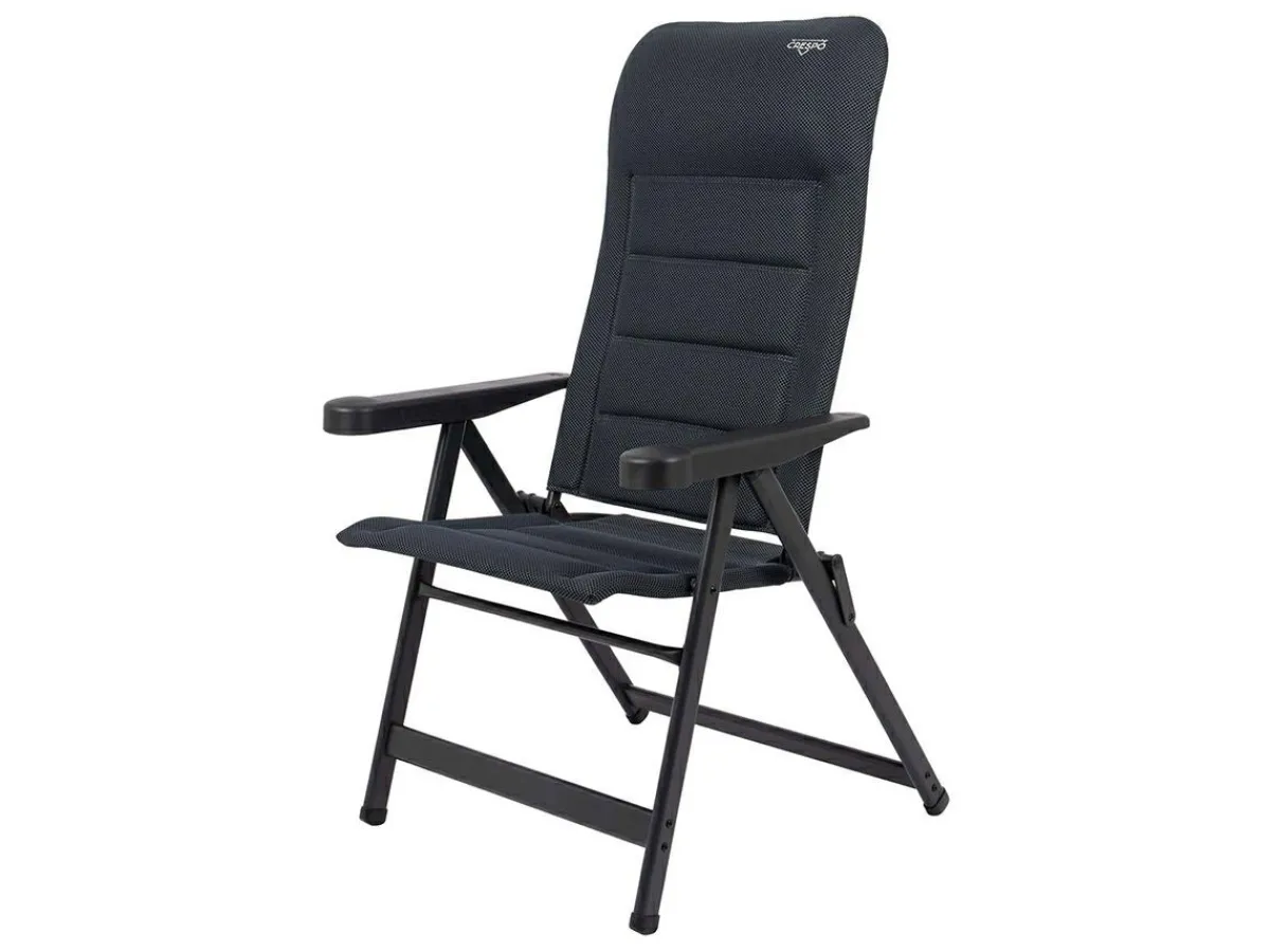 Crespo AP-235 Air-Deluxe Klappstuhl - Grey< Campingstühle Mit Verstellbarer Rückenlehne|Klappstühle