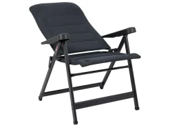 Crespo AP-235 Air-Deluxe Klappstuhl - Grey< Campingstühle Mit Verstellbarer Rückenlehne|Klappstühle