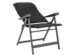 Crespo Campingstühle Mit Verstellbarer Rückenlehne|Klappstühle^AP-237 Air-Deluxe Klappstuhl - Black