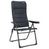Crespo Campingstühle Mit Verstellbarer Rückenlehne|Klappstühle-AP-215 Air-Deluxe Klappstuhl - Grey