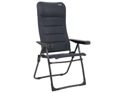 Crespo Campingstühle Mit Verstellbarer Rückenlehne|Klappstühle-AP-215 Air-Deluxe Klappstuhl - Grey