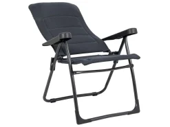 Crespo Campingstühle Mit Verstellbarer Rückenlehne|Klappstühle-AP-215 Air-Deluxe Klappstuhl - Grey