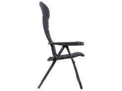 Crespo Campingstühle Mit Verstellbarer Rückenlehne|Klappstühle-AP-215 Air-Deluxe Klappstuhl - Grey