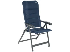Crespo AP-237 Air-Deluxe Klappstuhl - Blue< Campingstühle Mit Verstellbarer Rückenlehne|Klappstühle