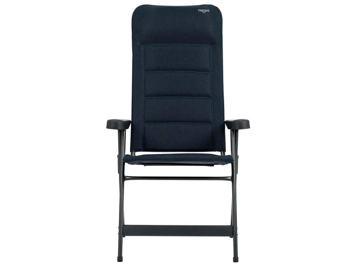 Crespo AP-240 Air-Deluxe Klappstuhl - Blue< Campingstühle Mit Verstellbarer Rückenlehne|Klappstühle
