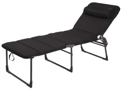 Crespo AP-363 Air-Deluxe Liegestuhl - Black< Liegestühle